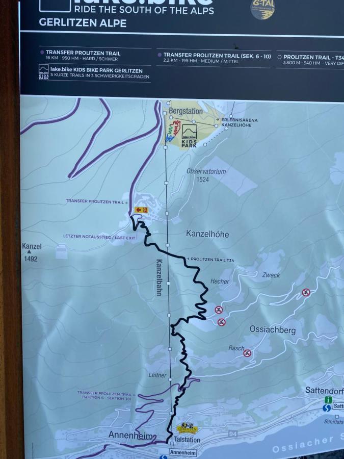 Hundefreundliche Bergwohnung Neben Der Skipiste - Mittelstation Skigebiet Gerlitzen Kanzelhohe Extérieur photo
